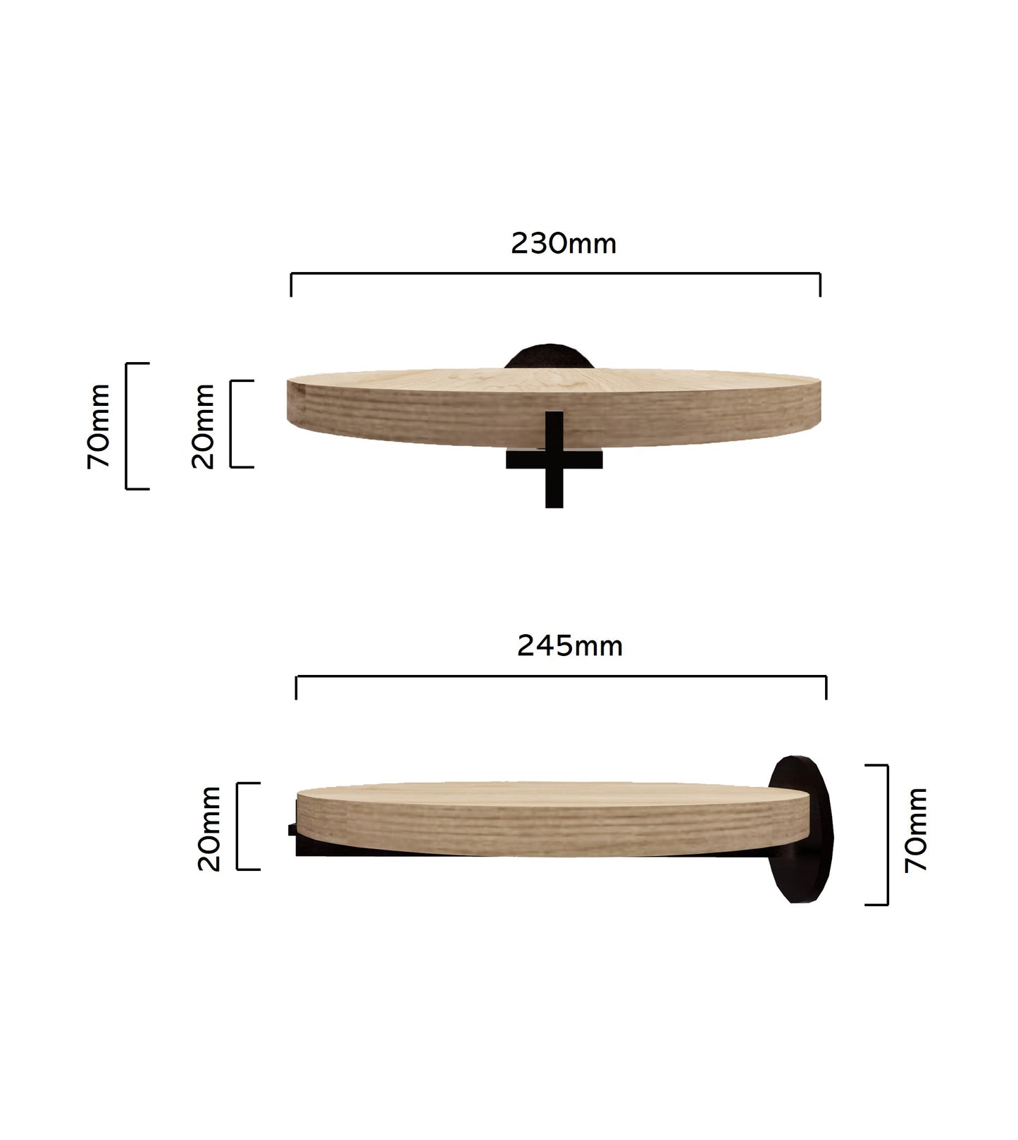 Orbit Axel - Floating Shelf